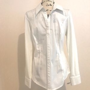 CAbi NEW WITH TAGS White button down blouse Size L